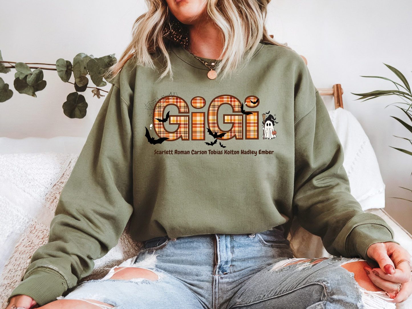 Personalized Fall Gigi Nana Mama Mimi Tee