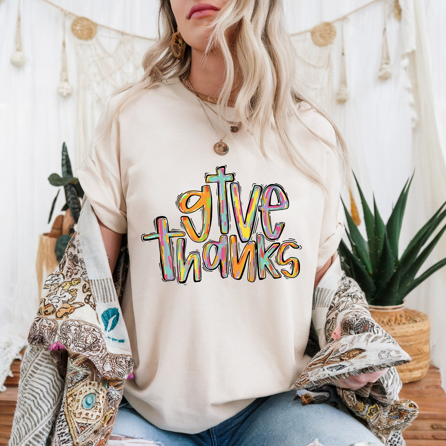 Give Thanks Tee or Sweatshirt