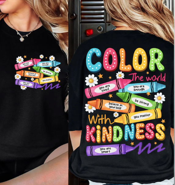 Color with Kindness Tee