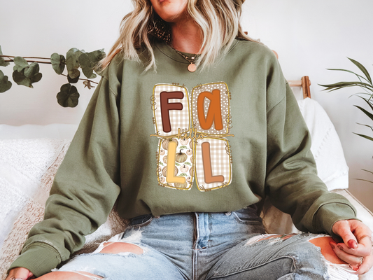Hello Fall Long Sleeve Tee or Sweatshirt